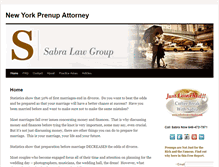 Tablet Screenshot of newyorkprenupattorney.com